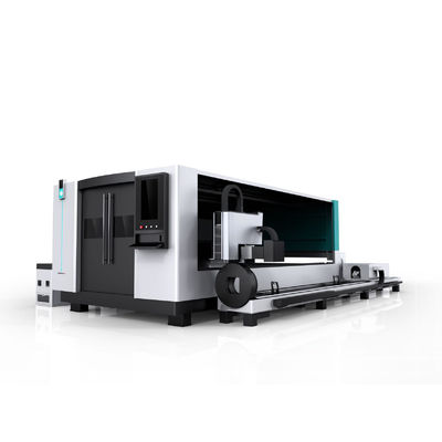 Máy cắt Laser sợi CNC kim loại 2kw 3kw 4kw 6kw có quay