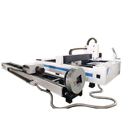 Với ống ống kim loại quay 1530 Máy cắt laser CNC Raycus 6000W 12000W